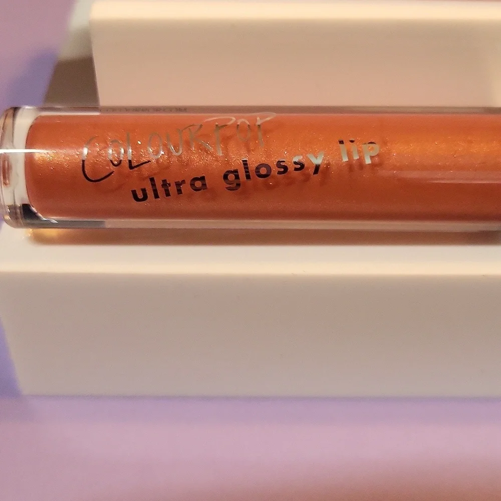 Colourpop Ultra Glossy Lip: Champagne Miami (Pink Rose Gold - DX), .11oz, NIB